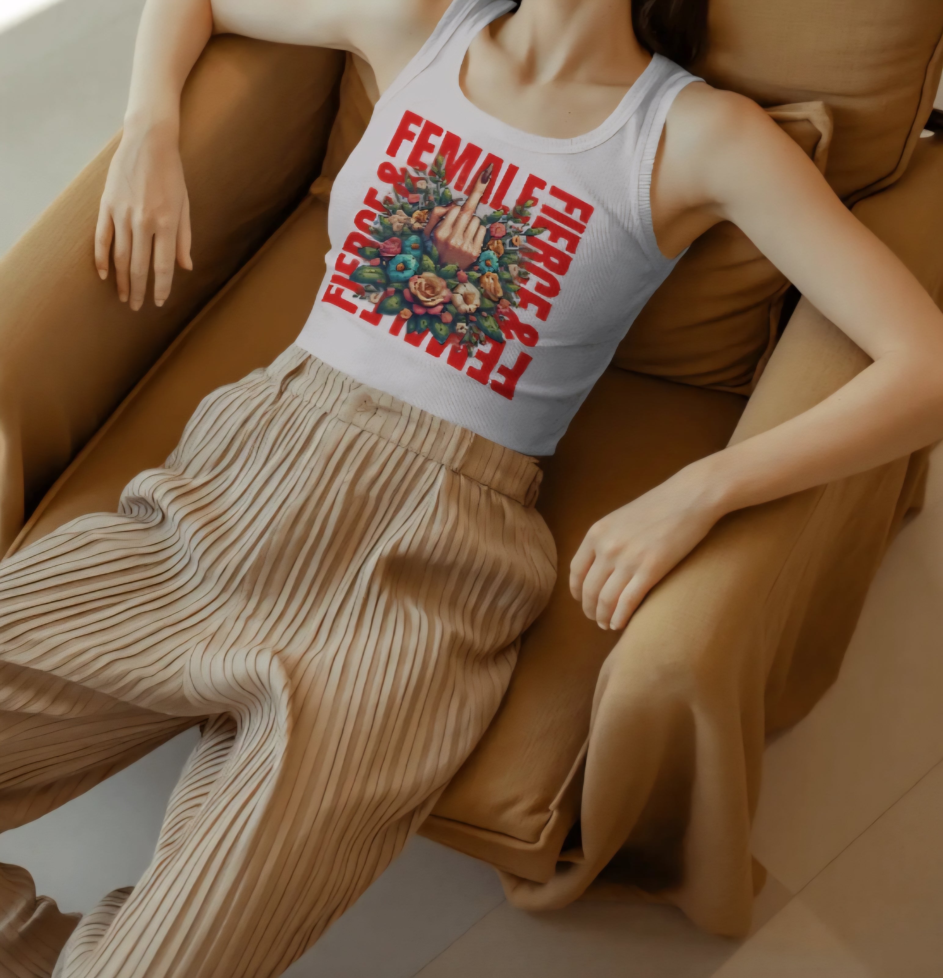 Female Fierce Women Tank Top