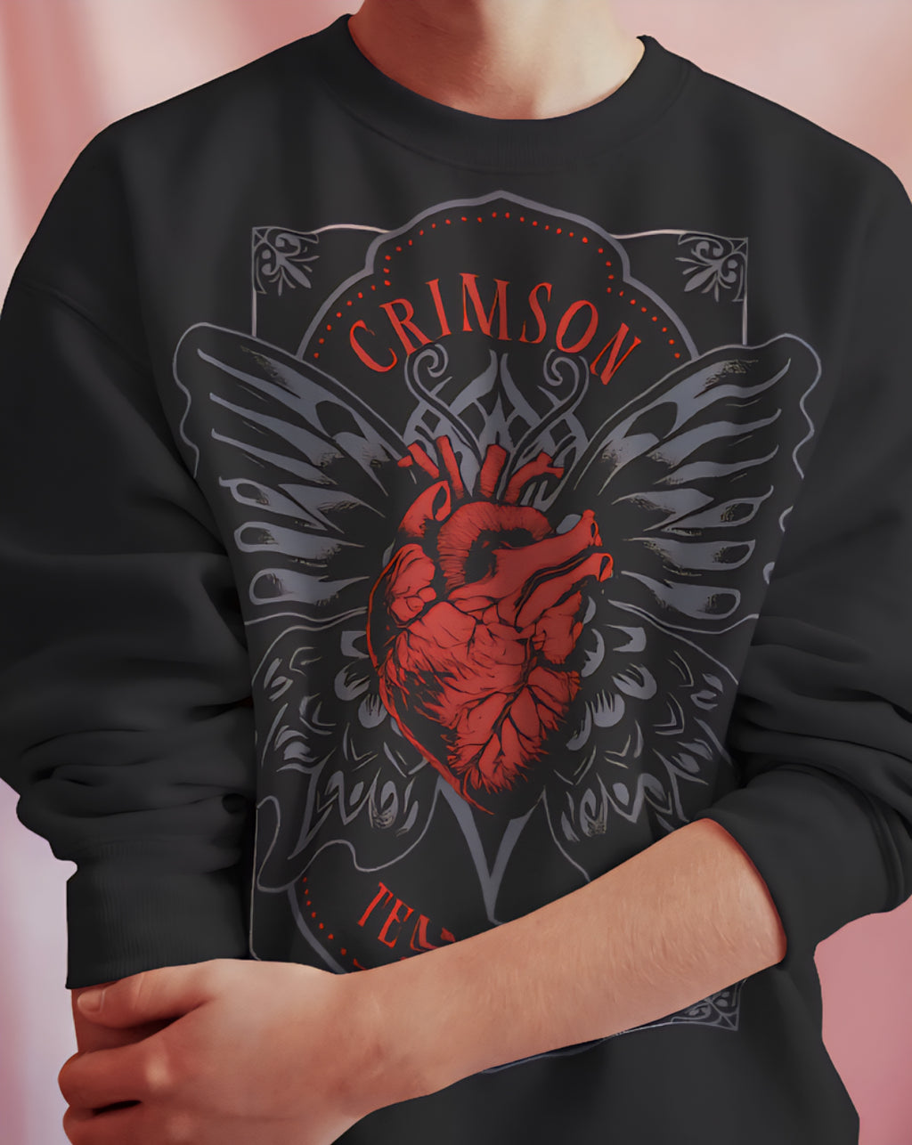 CRIMSON SWEATSHIRT