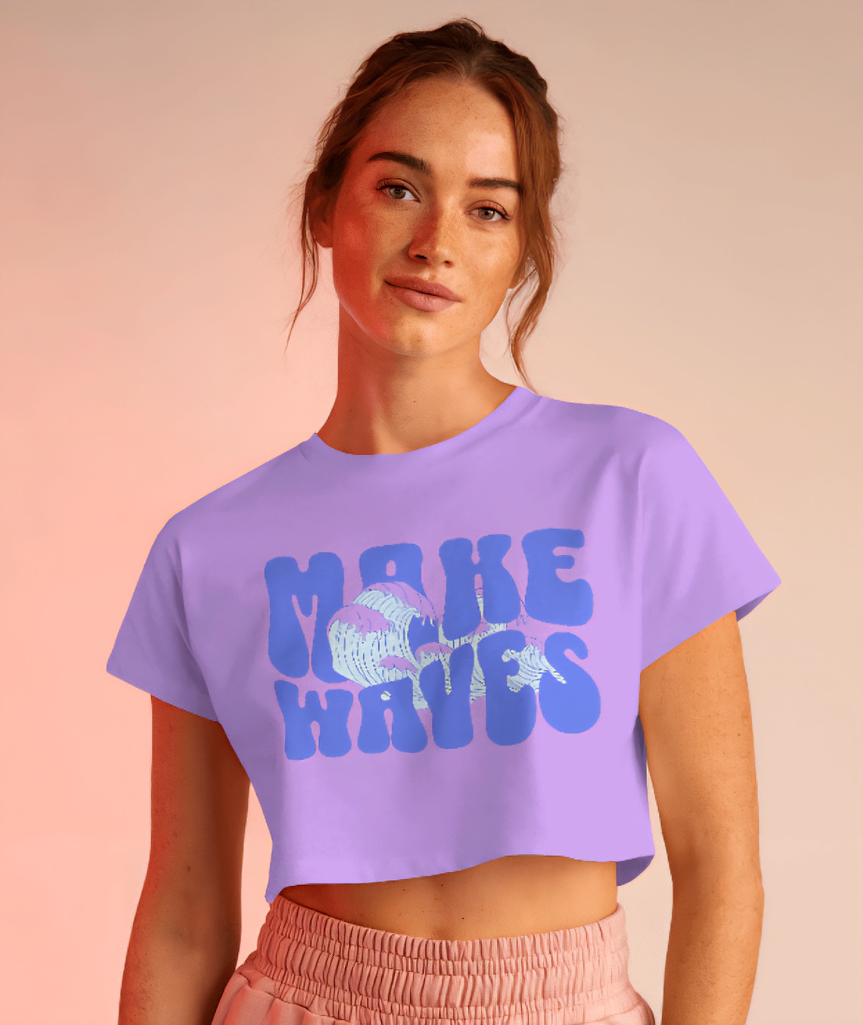 WAVES CROP TOP